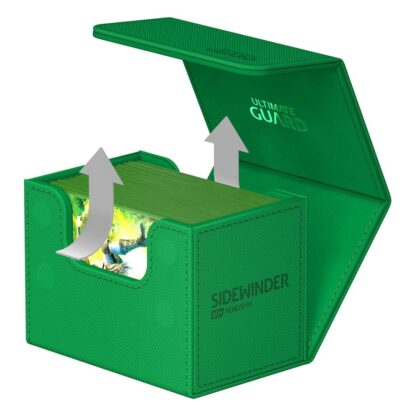 Ultimate Guard Sidewinder 80+ XenoSkin Monocolor Grün – Bild 5
