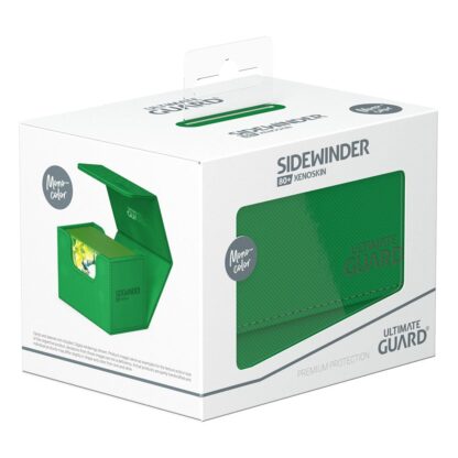 Ultimate Guard Sidewinder 80+ XenoSkin Monocolor Grün – Bild 6