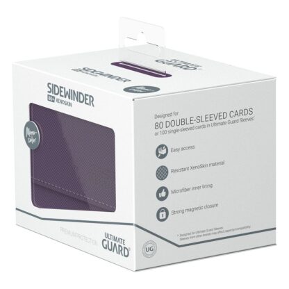 Ultimate Guard Sidewinder 80+ XenoSkin Monocolor Violett – Bild 7