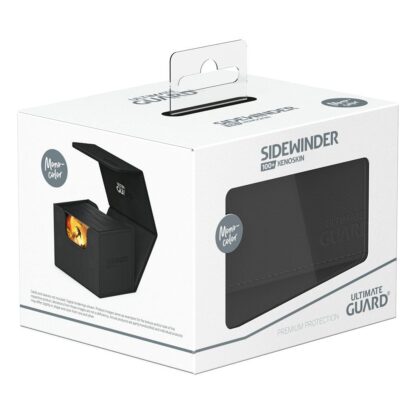 Ultimate Guard Sidewinder 100+ XenoSkin Monocolor Schwarz – Bild 6