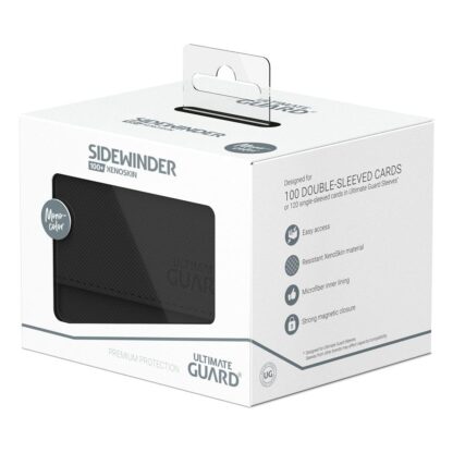 Ultimate Guard Sidewinder 100+ XenoSkin Monocolor Schwarz – Bild 7