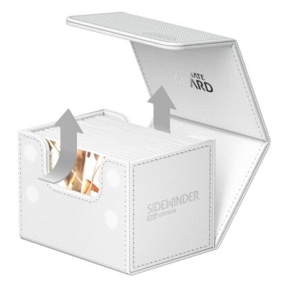 Ultimate Guard Sidewinder 100+ XenoSkin Monocolor Weiß – Bild 5
