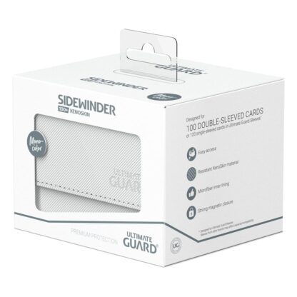 Ultimate Guard Sidewinder 100+ XenoSkin Monocolor Weiß – Bild 7