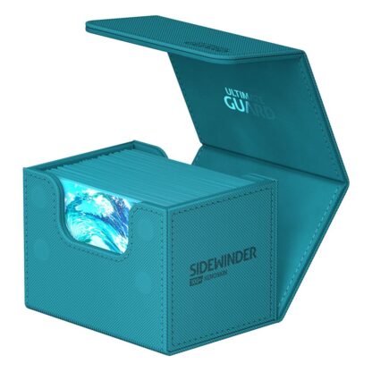 Ultimate Guard Sidewinder 100+ XenoSkin Monocolor Petrolblau – Bild 4