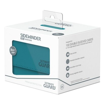 Ultimate Guard Sidewinder 100+ XenoSkin Monocolor Petrolblau – Bild 7