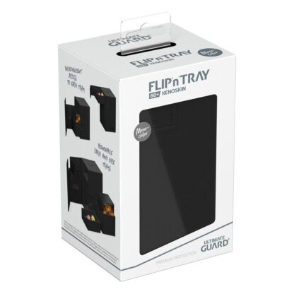 Ultimate Guard Flip`n`Tray 80+ XenoSkin Monocolor Schwarz – Bild 7