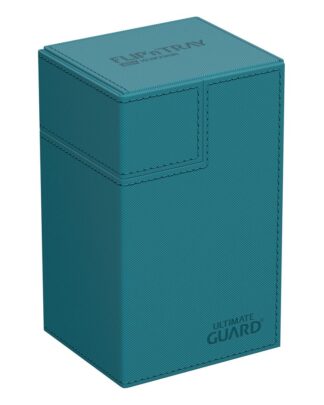 Ultimate Guard Flip`n`Tray 80+ XenoSkin Monocolor Petrolblau