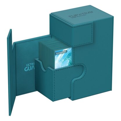 Ultimate Guard Flip`n`Tray 80+ XenoSkin Monocolor Petrolblau – Bild 3