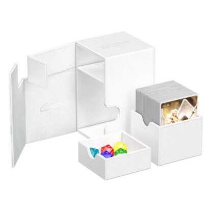 Ultimate Guard Flip`n`Tray 100+ XenoSkin Monocolor Weiß – Bild 4