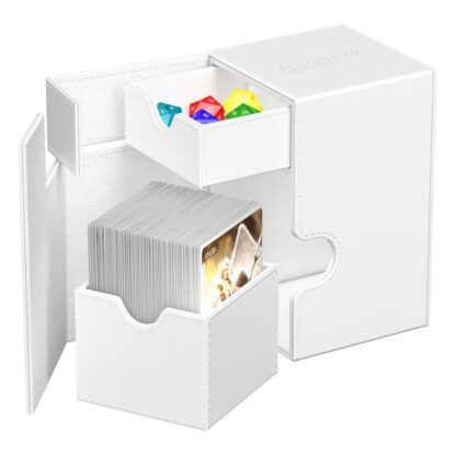 Ultimate Guard Flip`n`Tray 100+ XenoSkin Monocolor Weiß – Bild 5