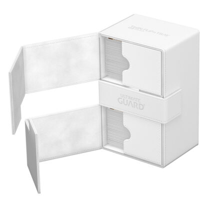 Ultimate Guard Twin Flip`n`Tray 160+ XenoSkin Monocolor Weiß – Bild 5