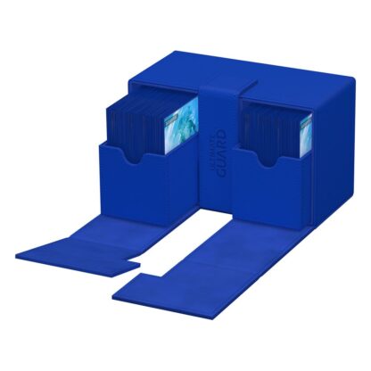 Ultimate Guard Twin Flip`n`Tray 160+ XenoSkin Monocolor Blau – Bild 7