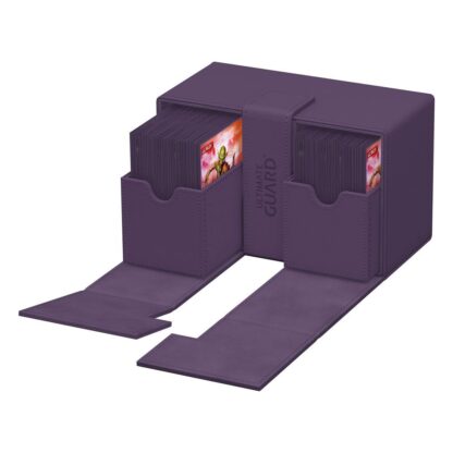Ultimate Guard Twin Flip`n`Tray 160+ XenoSkin Monocolor Violett – Bild 7