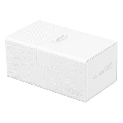 Ultimate Guard Twin Flip`n`Tray 200+ XenoSkin Monocolor Weiß – Bild 2