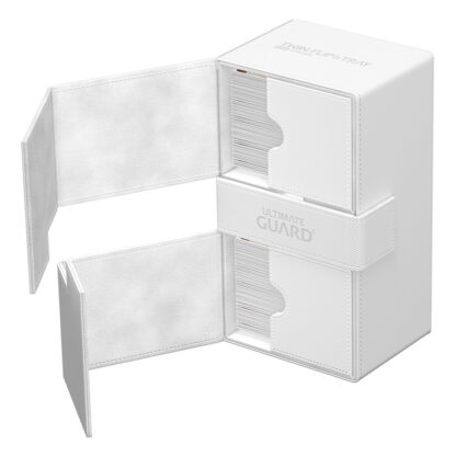 Ultimate Guard Twin Flip`n`Tray 200+ XenoSkin Monocolor Weiß – Bild 4