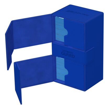 Ultimate Guard Twin Flip`n`Tray 200+ XenoSkin Monocolor Blau – Bild 4
