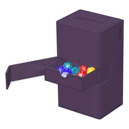 Ultimate Guard Twin Flip`n`Tray 200+ XenoSkin Monocolor Violett – Bild 3