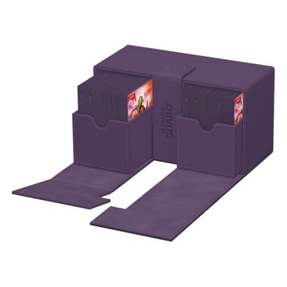 Ultimate Guard Twin Flip`n`Tray 200+ XenoSkin Monocolor Violett – Bild 7