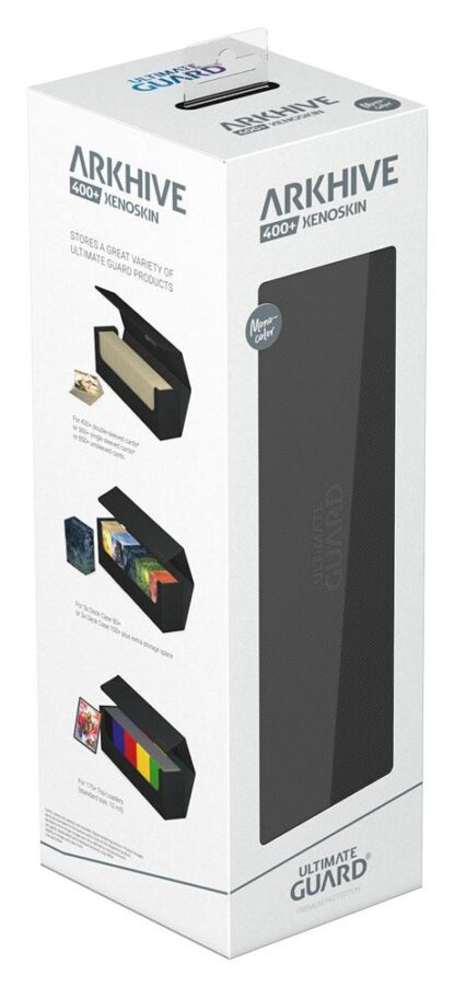 Ultimate Guard Arkhive 400+ XenoSkin Monocolor Schwarz – Bild 14