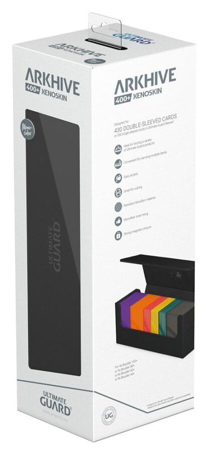 Ultimate Guard Arkhive 400+ XenoSkin Monocolor Schwarz – Bild 15