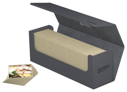 Ultimate Guard Arkhive 400+ XenoSkin Monocolor Grau – Bild 2