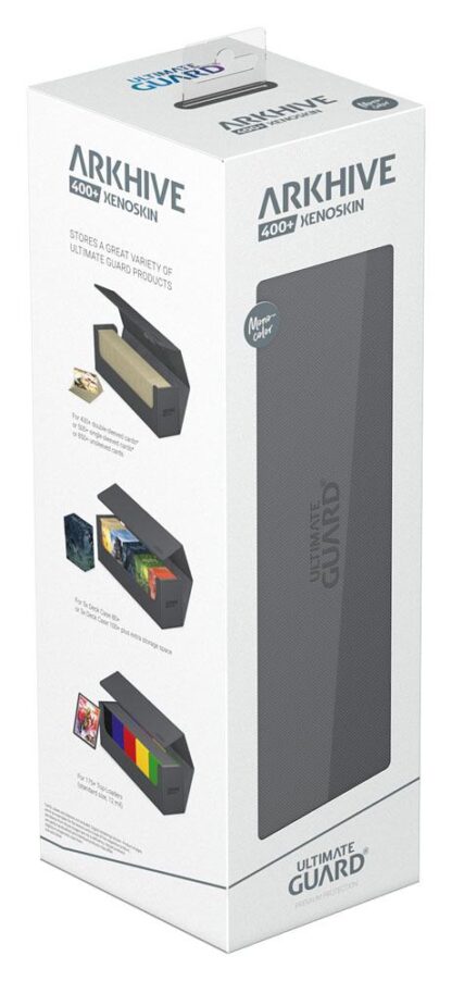 Ultimate Guard Arkhive 400+ XenoSkin Monocolor Grau – Bild 14