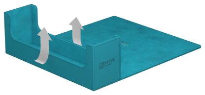 Ultimate Guard Arkhive 400+ XenoSkin Monocolor Petrolblau – Bild 3