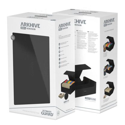 Ultimate Guard Arkhive 800+ XenoSkin Monocolor Schwarz – Bild 18