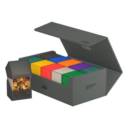 Ultimate Guard Arkhive 800+ XenoSkin Monocolor Grau – Bild 9