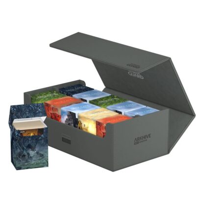Ultimate Guard Arkhive 800+ XenoSkin Monocolor Grau – Bild 11