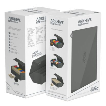Ultimate Guard Arkhive 800+ XenoSkin Monocolor Grau – Bild 17