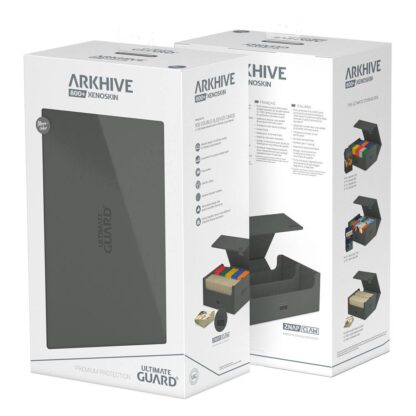 Ultimate Guard Arkhive 800+ XenoSkin Monocolor Grau – Bild 18