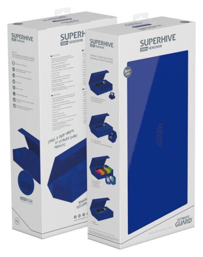 Ultimate Guard Superhive 550+ XenoSkin Monocolor Blau – Bild 20