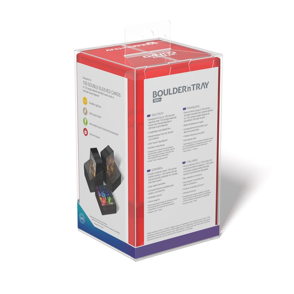Ultimate Guard Boulder´n´Tray 100+ Ruby – Bild 12