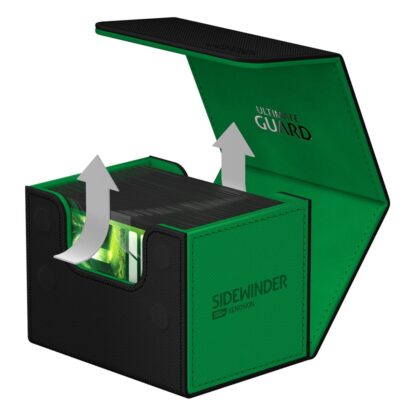 Ultimate Guard Sidewinder 100+ XenoSkin SYNERGY Schwarz/Grün – Bild 5
