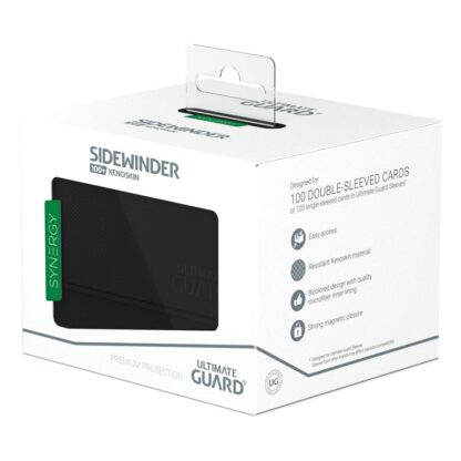 Ultimate Guard Sidewinder 100+ XenoSkin SYNERGY Schwarz/Grün – Bild 7