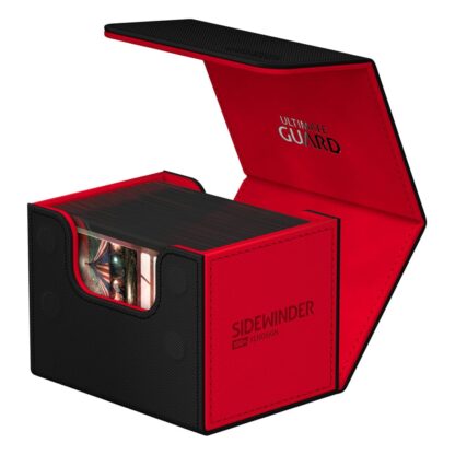Ultimate Guard Sidewinder 100+ XenoSkin SYNERGY Schwarz/Rot – Bild 4