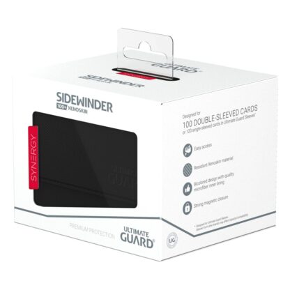 Ultimate Guard Sidewinder 100+ XenoSkin SYNERGY Schwarz/Rot – Bild 7