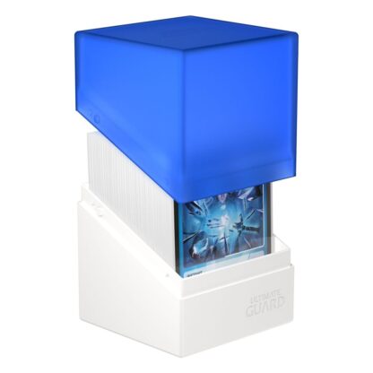 Ultimate Guard Boulder Deck Case 100+ SYNERGY Blau/Weiß – Bild 3