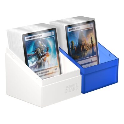 Ultimate Guard Boulder Deck Case 100+ SYNERGY Blau/Weiß – Bild 5