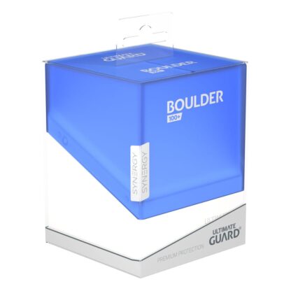 Ultimate Guard Boulder Deck Case 100+ SYNERGY Blau/Weiß – Bild 7