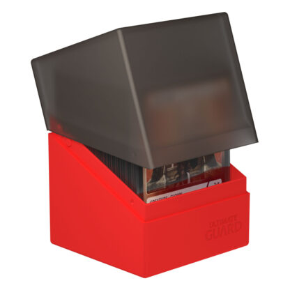 Ultimate Guard Boulder Deck Case 100+ SYNERGY Schwarz/Rot – Bild 2