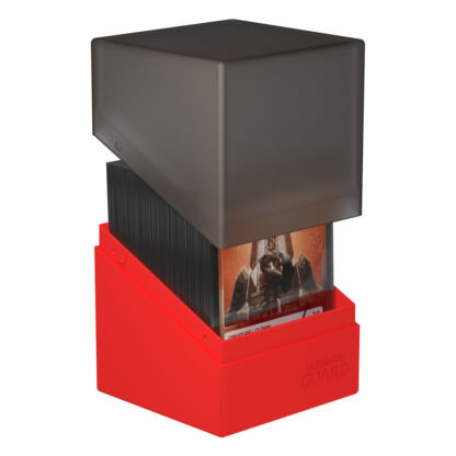 Ultimate Guard Boulder Deck Case 100+ SYNERGY Schwarz/Rot – Bild 3