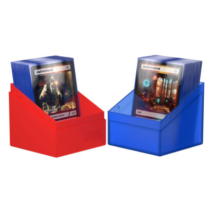 Ultimate Guard Boulder Deck Case 100+ SYNERGY Blau/Rot – Bild 4