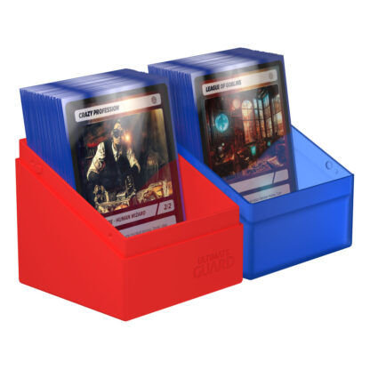 Ultimate Guard Boulder Deck Case 100+ SYNERGY Blau/Rot – Bild 5