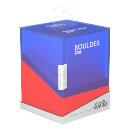 Ultimate Guard Boulder Deck Case 100+ SYNERGY Blau/Rot – Bild 7