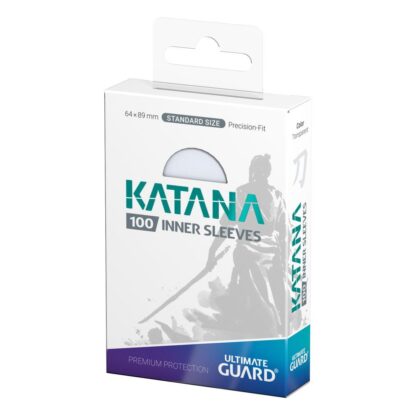 Ultimate Guard Katana Inner Sleeves Standardgröße Transparent (100) – Bild 2