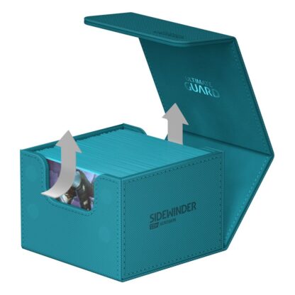 Ultimate Guard Sidewinder 133+ XenoSkin Monocolor Petrolblau – Bild 5