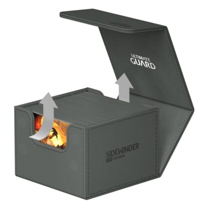 Ultimate Guard Sidewinder 133+ XenoSkin Monocolor Grau – Bild 5