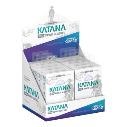 Ultimate Guard Katana Inner Sleeves Japanese Size Transparent (100) – Bild 4